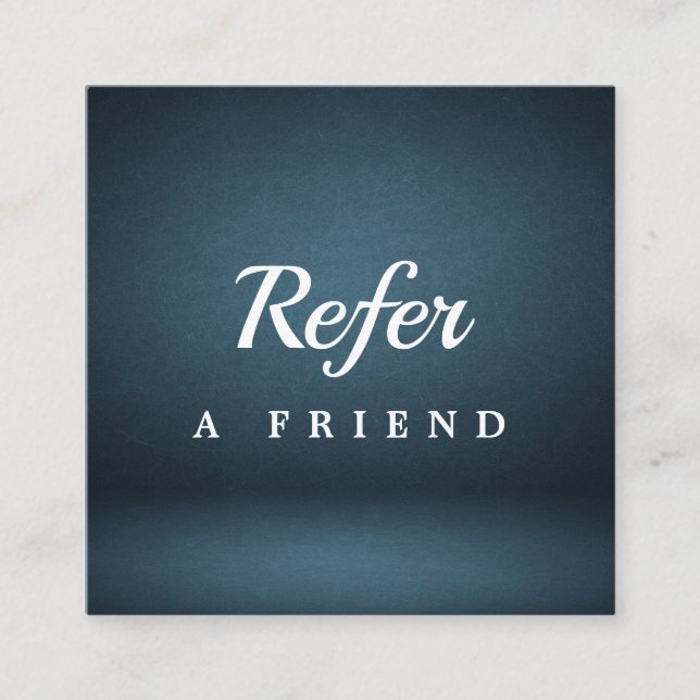 Professional Salon & Spa Referral Card | Editable  (Front)
