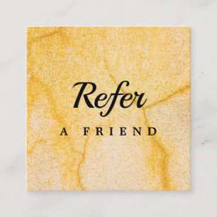 Professional Salon & Spa Referral Card Editable