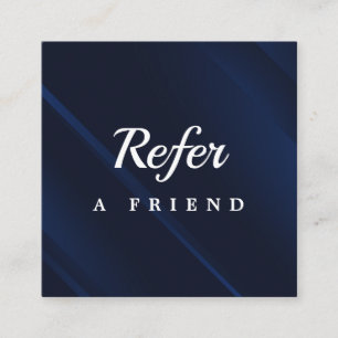 Professional Salon & Spa Referral Card   Editable 