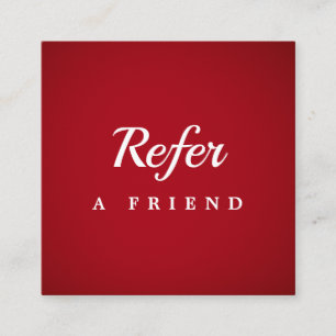 Professional Salon & Spa Referral Card Editable