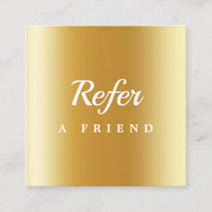 Professional Salon & Spa Referral Card   Editable 