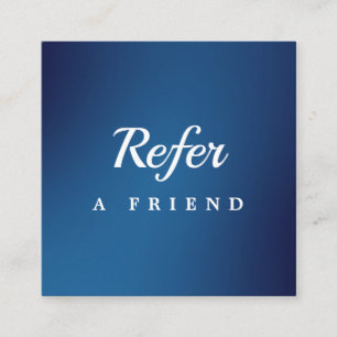 Professional Salon & Spa Referral Card Editable
