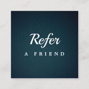 Professional Salon & Spa Referral Card   Editable 