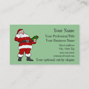 Professional Santa Business Card