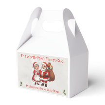 Professional Santa Business Card Mr&Mrs Claus