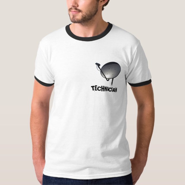 PROFESSIONAL SATELLITE DISH TECHNICIAN T-Shirt (Front)