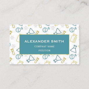Professional Science Company Corporate Business Card