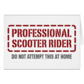 Professional Scooter Rider (Front Horizontal)