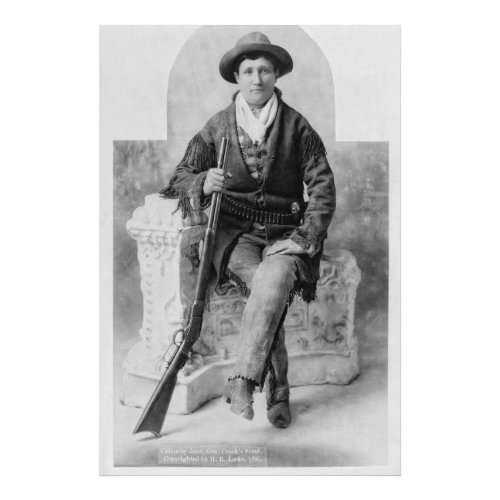 Professional Scout Calamity Jane 1895 Photo Print