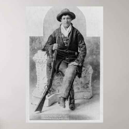 Professional Scout Calamity Jane 1895 Poster