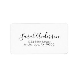 Professional Signature Script  Label