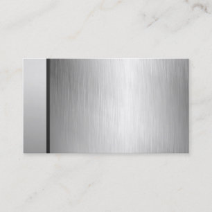 Professional Silver Business Cards