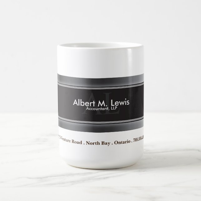 Professional Silver Metal Promotion Business Mug (Center)
