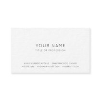 Professional Simple Business Card Professional Simple Business Card