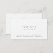 Standard, 3.5" x 2.0" Business Card (Front/Back)