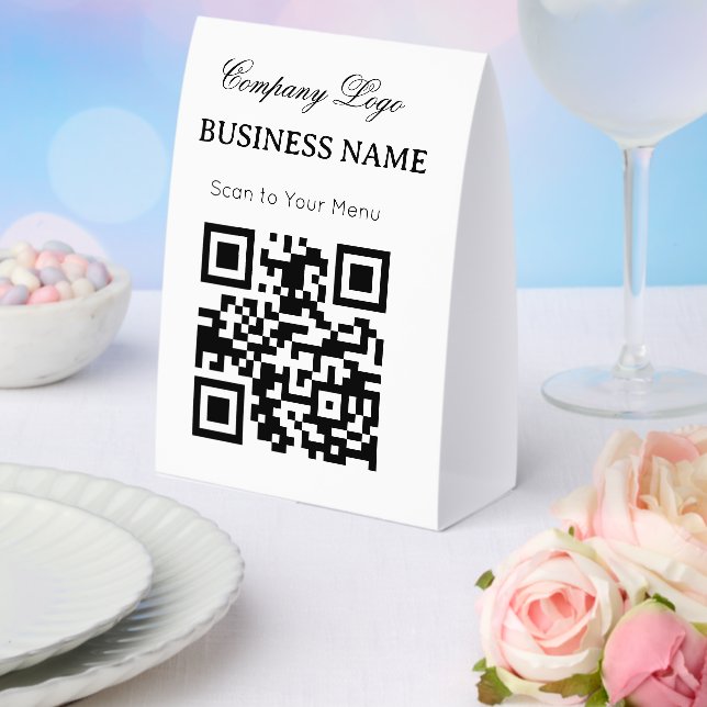 Professional simple custom 5" x 7" paper table tent  (Insitu(Wedding))