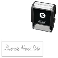 Custom Stamp - Simple Business Name — Modern Maker Stamps