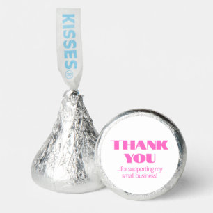 Professional Simple Modern Neon Pink Black Hershey®'s Kisses®