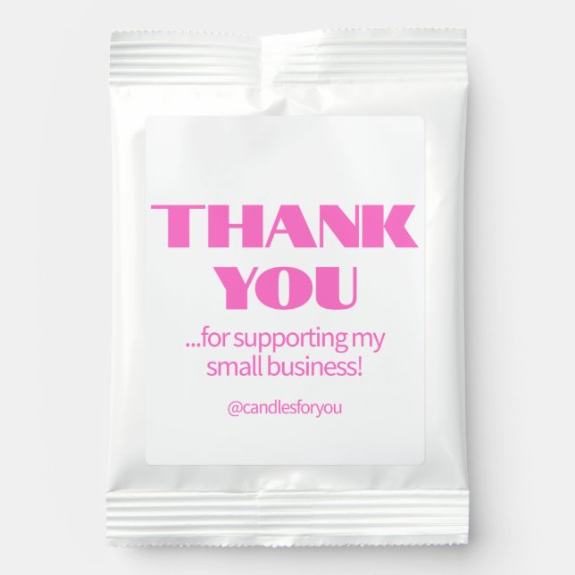 Professional Simple Modern Neon Pink Black Margarita Drink Mix (Front)