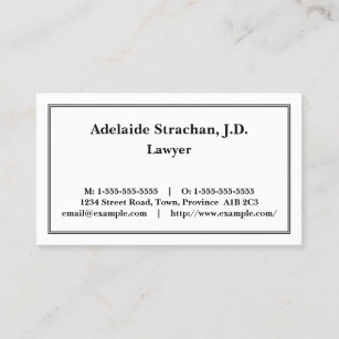 Professional, Simple & Neutral Business Card