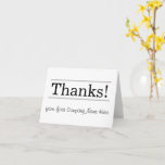 [ Thumbnail: Professional, Simple & Neutral "Thanks!" + Name Card ]