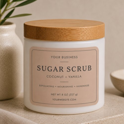 Professional Simple Product Label