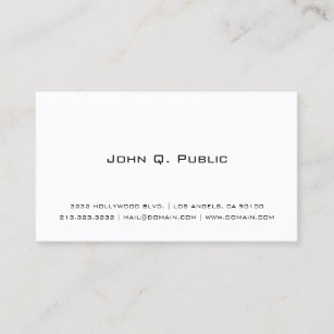simple business cards zazzle simple bisness