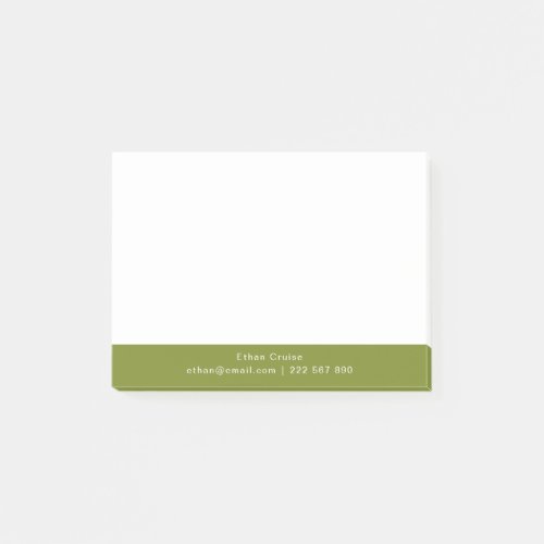Professional Simple White Post-it Notes