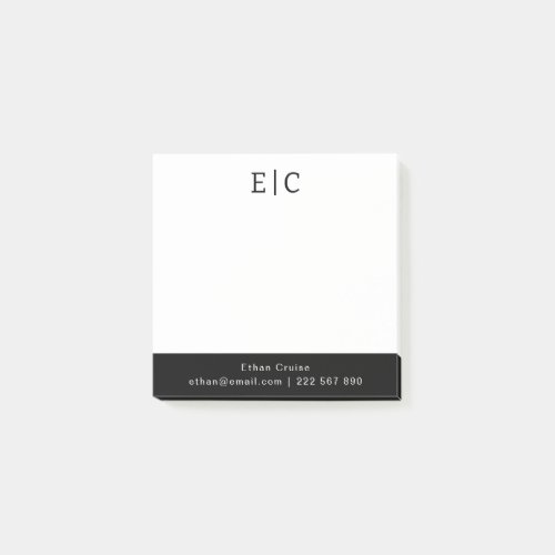 Professional Simple White Post-it Notes