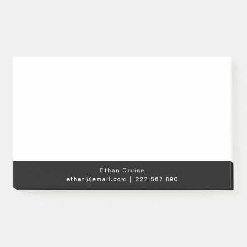 Professional Simple White Post-it Notes