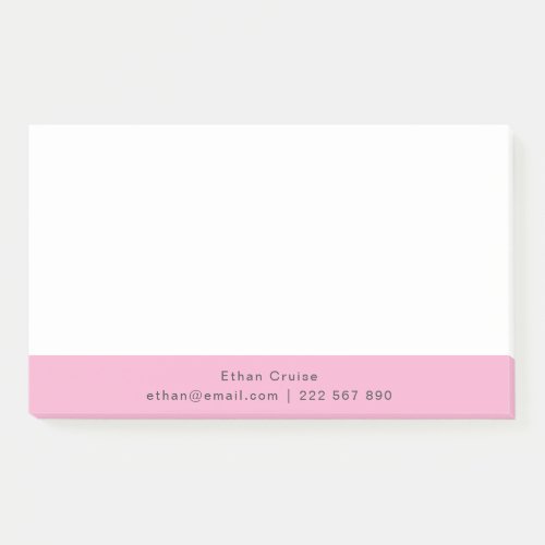 Professional Simple White Post-it Notes