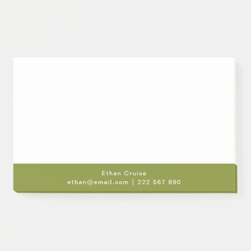Professional Simple White Post-it Notes
