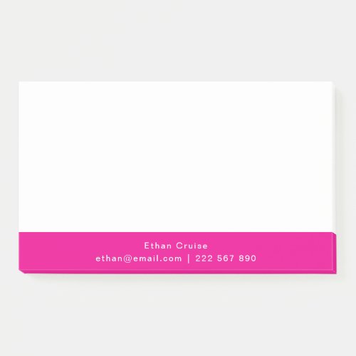 Professional Simple White Post-it Notes