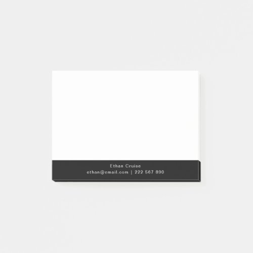 Professional Simple White Post-it Notes