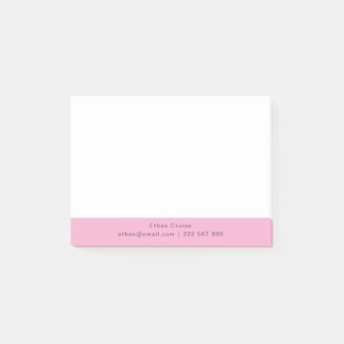 Professional Simple White Post-it Notes