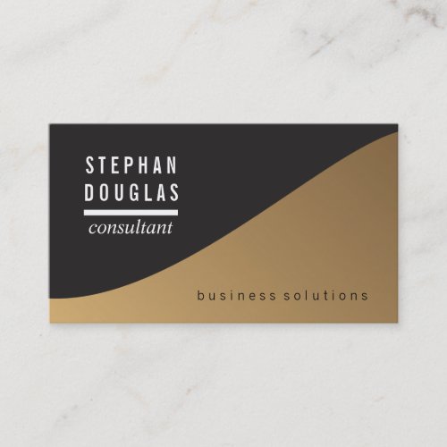 Professional  Sleek  Executive Business Card