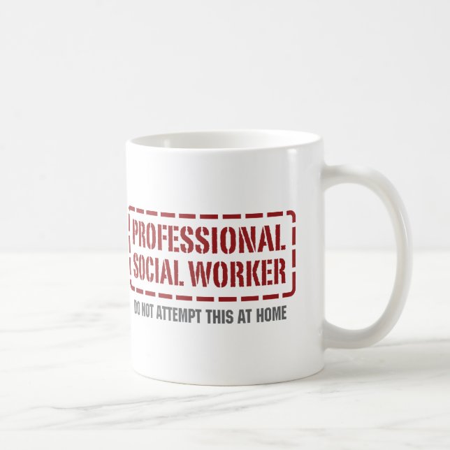 Professional Social Worker Coffee Mug (Right)