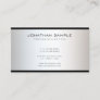 Professional Sophisticated Unique Modern Plain Business Card