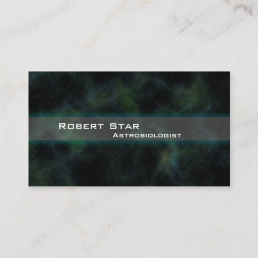Customizable Professional Space Astronomy Nebula Business Cards