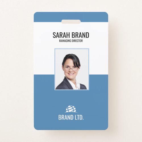 Professional Staff Business Employee ID Badge