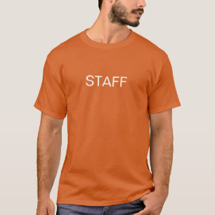 Professional Staff Event Orange T-Shirt