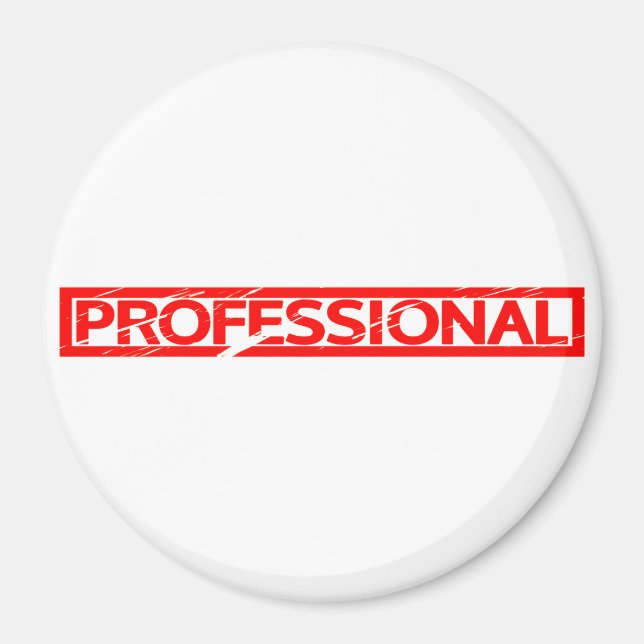 Professional Stamp Magnet (Front)