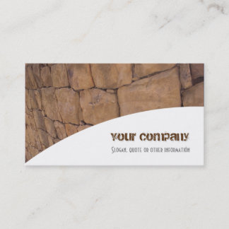 Professional Stone Business Card