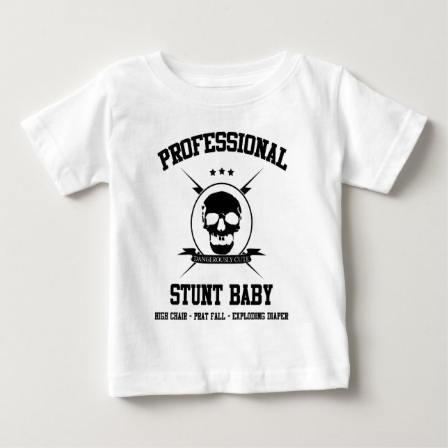 PROFESSIONAL STUNT BABY BABY T-Shirt (Front)