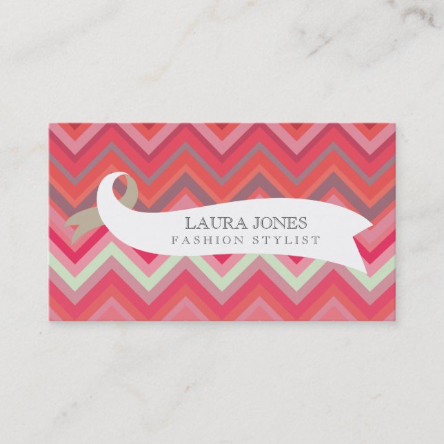 Professional Stylish Fashion Business Cards (Front)