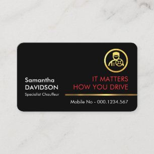 Professional Stylish Gold Handyman Tools Line Business Card
