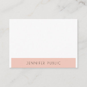 Professional Stylish Modern Simple Design Template Business Card