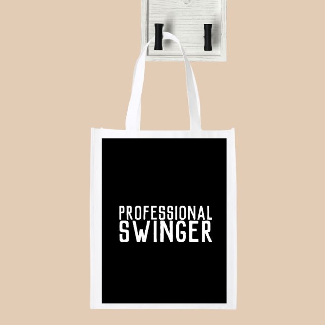 Professional Swinger  Grocery Bag (Creator Uploaded)