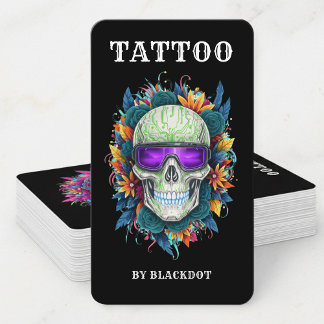 Professional Tattoo Studio Tattoo Shop Tattooist  Business Card