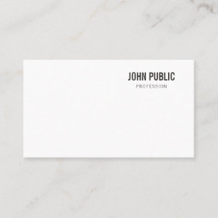Professional Template Elegant Modern Simple Business Card